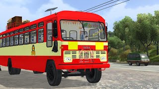 New Upcoming Lalpari Msrtc Bus Mod For Bussid Tata Msrtc 1512C Lalpari Bus Mod