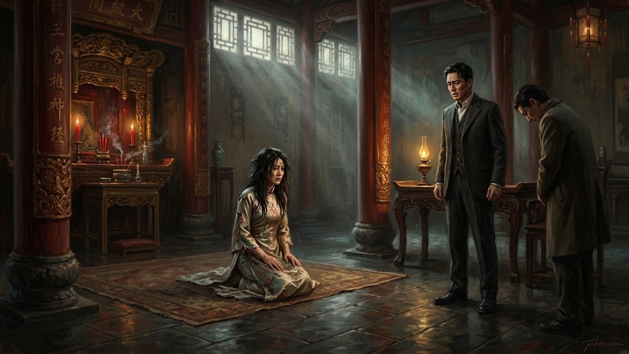 “Treinta latigazos — ¿la señora ya se ha ablandado?”El asistente dudó: “Señor Gu, el...| Ficción AI