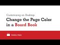 How to Change Board Book Page Colors on Desktop | Pinhole Press
