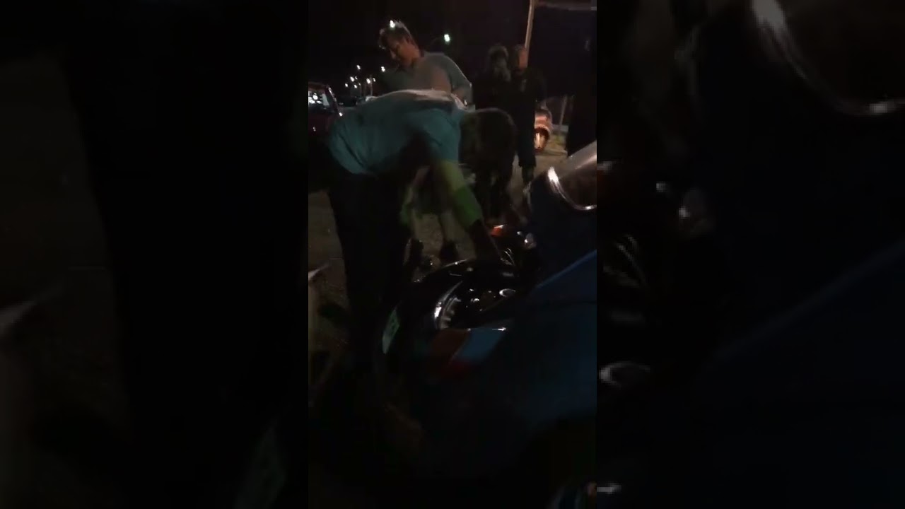 Fusca aspirado soltando fogo acelerando Forte 1835cc dupla weber alcool