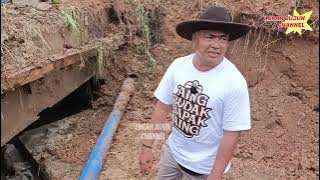 NGERI BANGET NI... ALIRAN SUNGAI TERTUTUP BETON lURAH JUJUN PRIHATIN&SEDIH KEADAAN SEPERTI INI..
