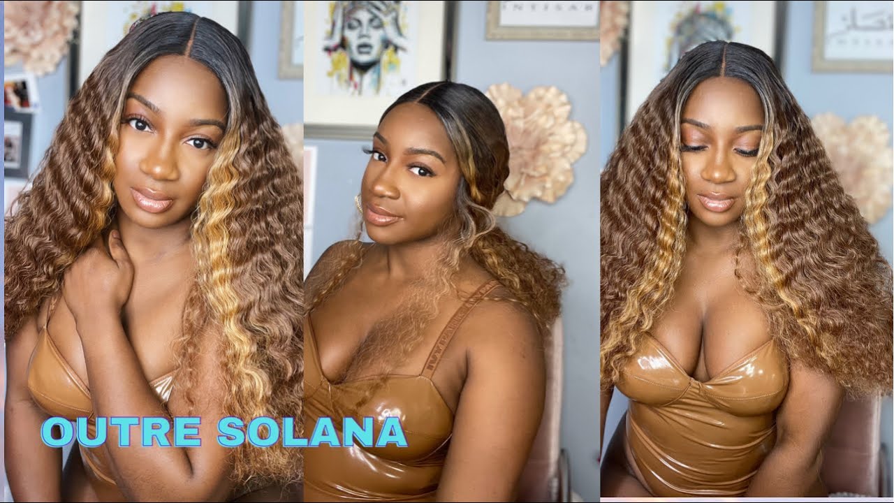 This is Fascinating! 🤔Outre Synthetic HD Lace Front Wig - SOLANA Review