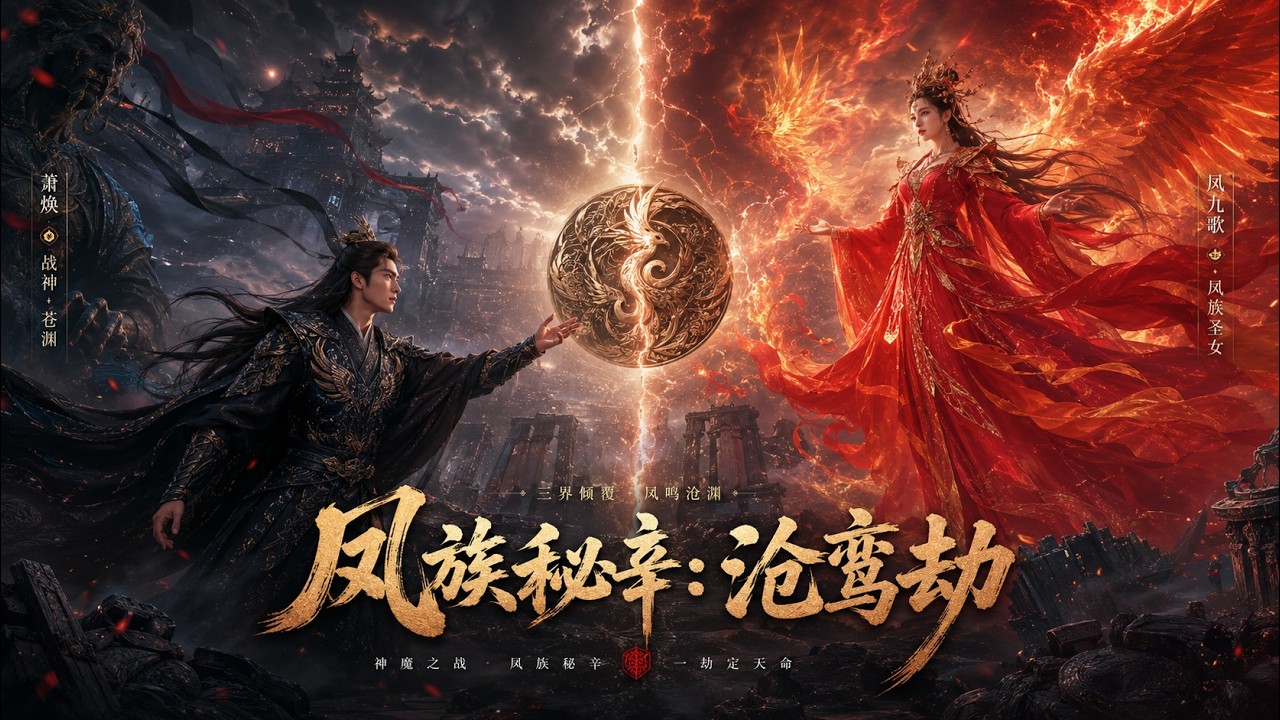 MULTISUB💥新番上線💥《凤族秘辛:沧鸾劫》第1~66集丨魔帝沧临渊为助九彩真凤一族摆脱仙族奴役,强行迎娶九重天真凤云鸾儿为后,却因不知情的云鸾儿怀恨,被囚寒渊绝地。