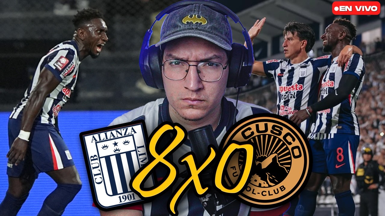 ALIANZA LIMA 8-0 CUSCO FC: ¡¡GOLEADA APLASTANTE Y A PASO DE CAMPEÓN ...