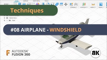 Fusion 360: #8 Airplane - Windshield