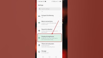 Turn on Always on Display on infnix Smartphone #shorts