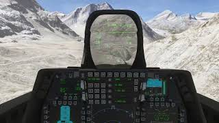 Bas Valais F-22. Testing Sim Update 5. Microsoft Flight Simulator 2024