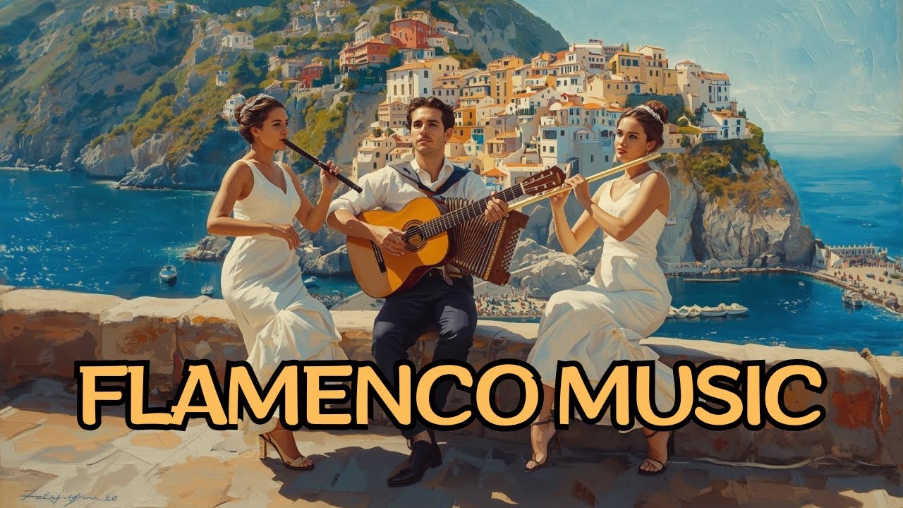 Flamenco Music - The Perfect Combination of Accordion, Guitar, and Flute – Spanish Music (No Ads)