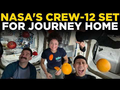NASA Live, SpaceX Crew-12 Prepares To Undock From ISS, Astronauts Set For California