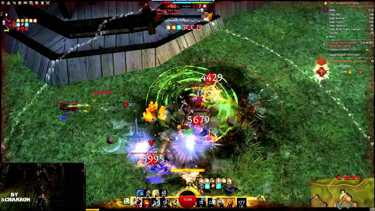 GW2 WvW Power Engineer Solo Roaming by Schakron