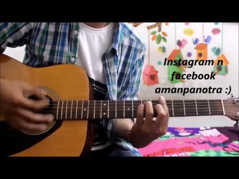 Dil Meri Na Sune - Atif Aslam - Guitar chords cover lesson easy - Himesh Reshammiya
