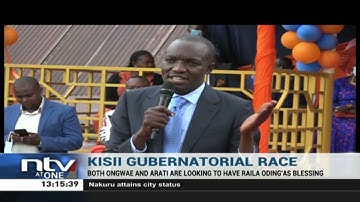 Simba Arati affirms his gubernatorial bid for Kisii