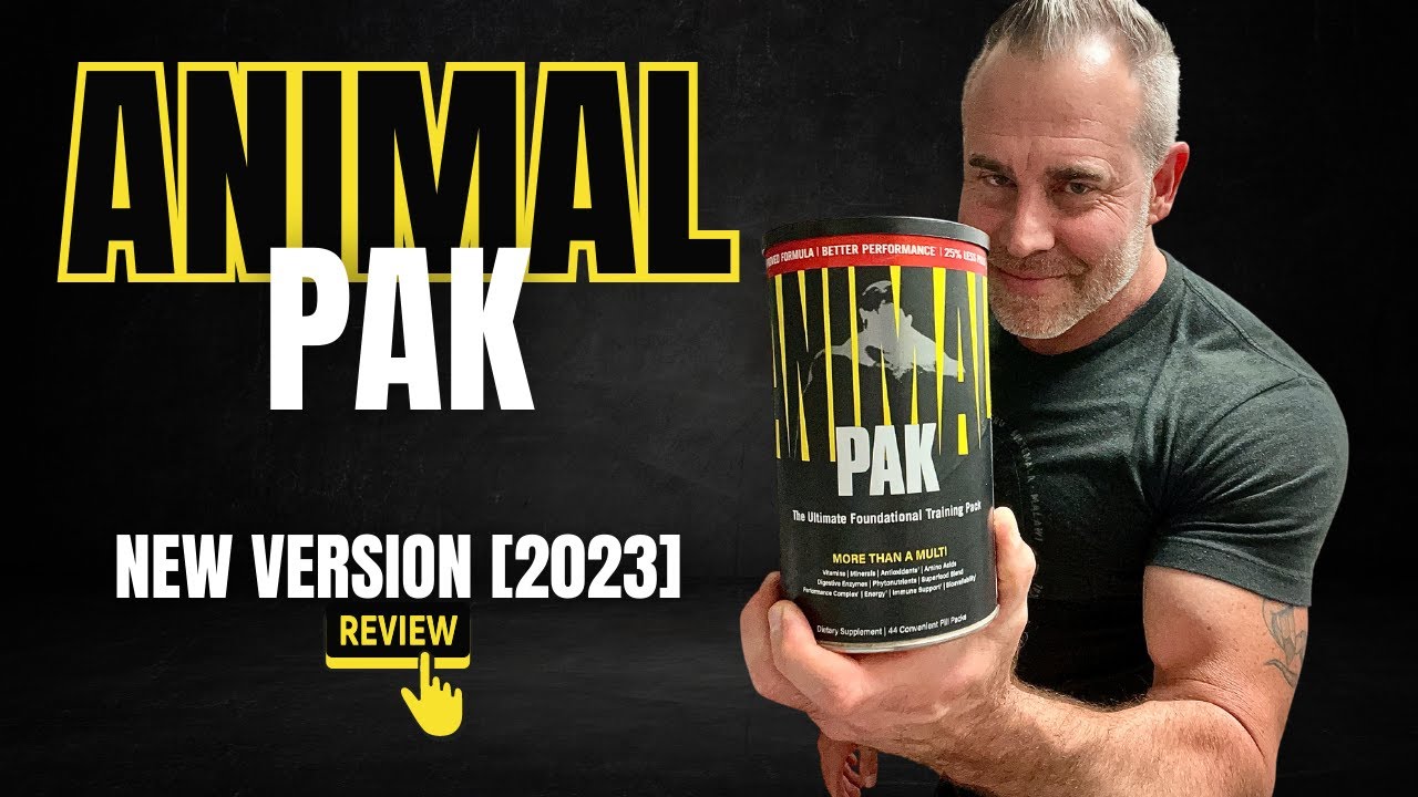 Universal Nutrition Animal Pak Sports Nutrition Multivitamin Supplement 44  Count 