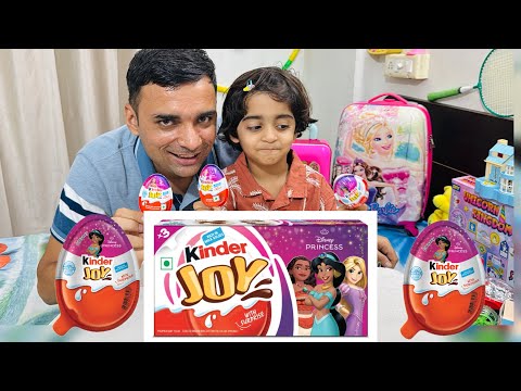 Navya ka princess wala kinder joy🤩 #unbelievablenavya #kinderjoy #toys #fun #video