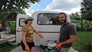 Maiden Voyage and Scamp Tour  | Scamp Renovation Episode 13