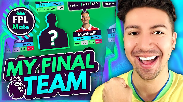 MY FINAL FPL GAMEWEEK 1 TEAM! | My GW1 Draft Squad Selection for Fantasy Premier League 2023/24