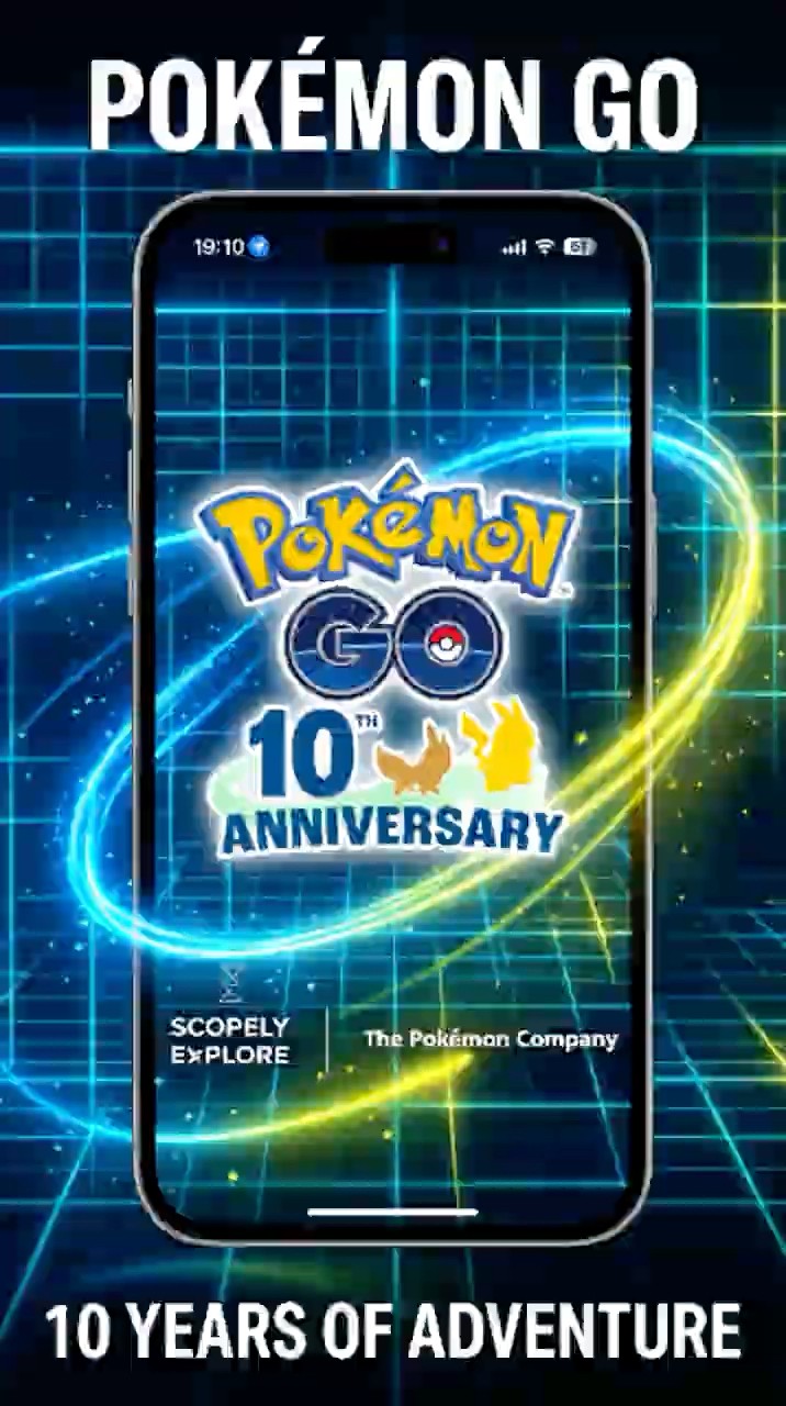 Pokémon GO 10th Anniversary! - YouTube
