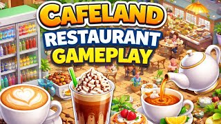 Cafeland Restaurant  Gameplay🍳👩‍🍳👨‍🍳