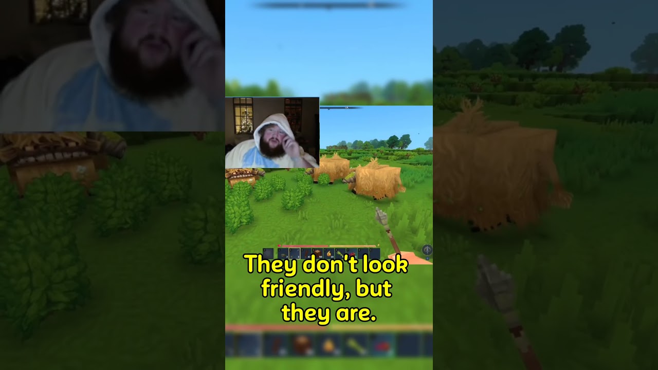 Caseoh Tries Hytale #caseoh #minecarft #hytale #funny #shorts
