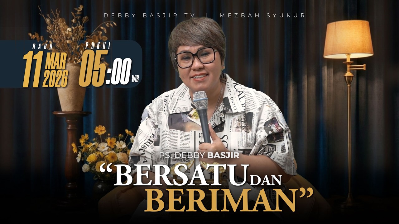 MEZBAH SYUKUR RABU 11 MAR 2026 - PK. 05.00 