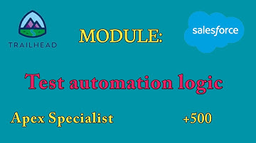 Test automation logic | Apex Specialist|Salesforce Answers