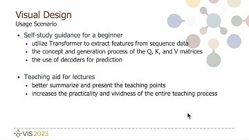 TransforLearn: Interactive Visual Tutorial for the Transformer Model | VIS 2023