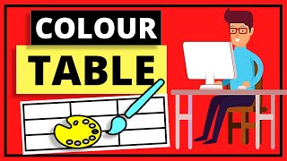 How to Color Table in Google Docs - [ ✅ SOLVED]
