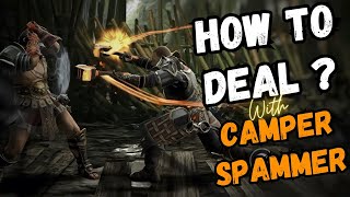 How to defeat CAMPERS + SPAMMERS ?👀 || How do I deal with them ? 😋 || Shadow Fight 4 Arena