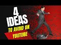 YouTube Niche Ideas To AVOID