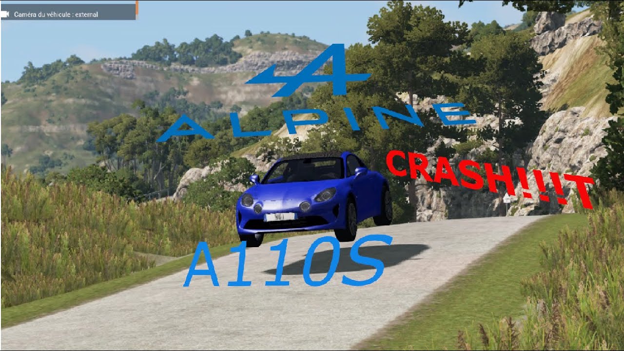 BeamNG.drive Alpine A110 S in ITALY