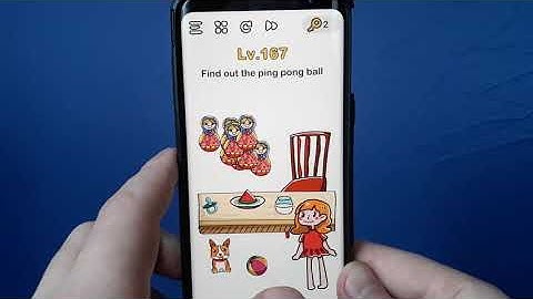 Find out the ping pong ball Brain Out