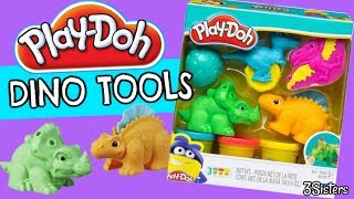 DINOSAUR PLAY DOH - DINO TOOLS SET (Dinosaur PLAYSET )