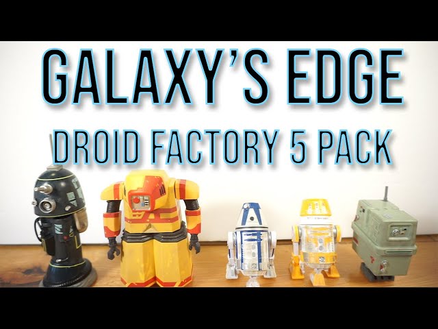 Star Wars Galaxy's Edge Droid Depot 5-Pack 3.75