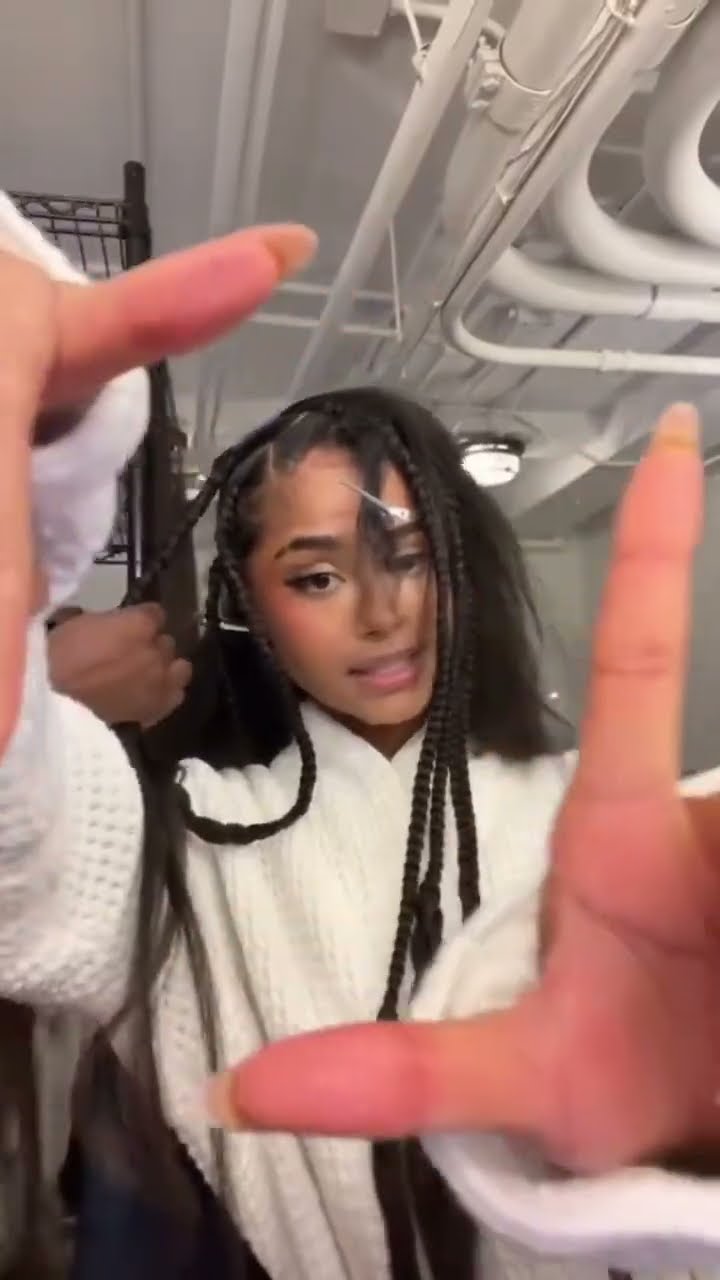  Transition #hairstyle #hair #braids #grwm #music #dance #love #edit ...