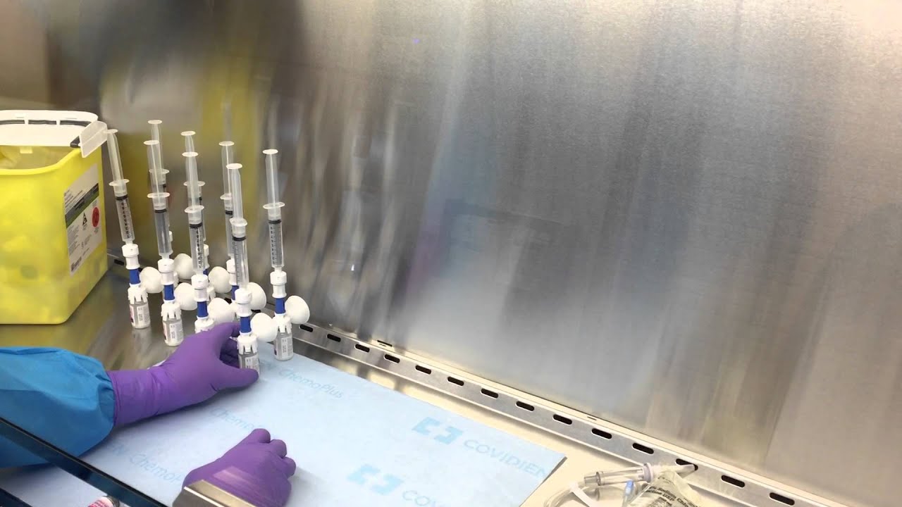 Melphalan compounding using PhaSeal