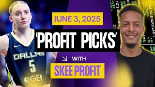 NBA Finals Lookahead &amp; Tuesday WNBA Picks, Predictions &amp; Best Bets | Profit Picks - June 3