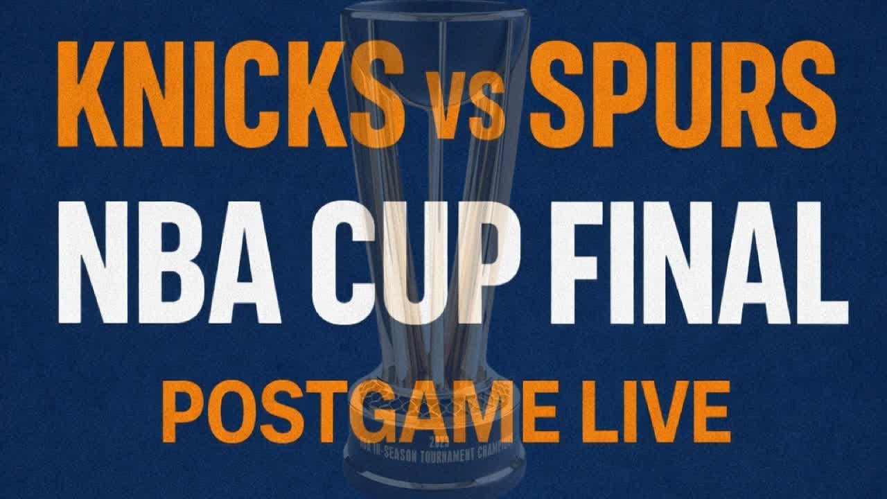 Knicks vs Spurs NBA Cup Championship | Post Game Live Reaction & Breakdown