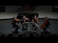 The Quatuor Ebène plays Beethoven quartet Nr. 5 A major