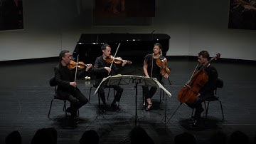 The Quatuor Ebène plays Beethoven quartet Nr. 5 A major