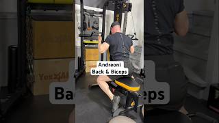 Andreoni Functional Trainer Bar Pull Workout #homegym #garagegym #powertec
