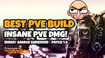 My Best PVE DPS Build in The Division 1.6 - Insane PVE Damage