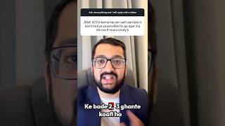 ACCA with Job &amp; 6 Hours Study: Is It Possible? | ACCA Time Management Hacks