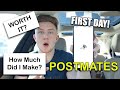 Doordash Driver Tries Postmates Delivery! (Was it worth it?) | Postmates Review
