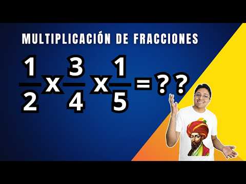 Multiplicación de fracciones (paso a paso)