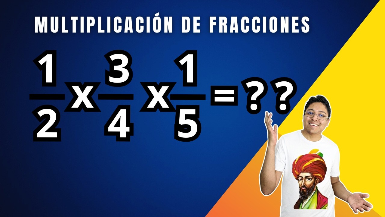 Multiplicación de fracciones (paso a paso)