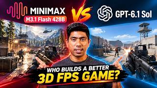 MiniMax M3.1 Flash 428B vs GPT-6.1 Sol — Who Builds a Better 3D FPS Game? — video thumbnail