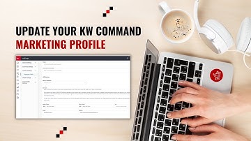 How to Update Your Marketing Profile in KW Command (Step-by-Step for Agents)