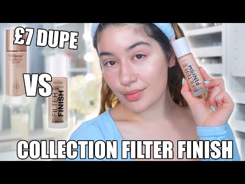 Charlotte Tilbury flawless filter vs Collection dupe, review