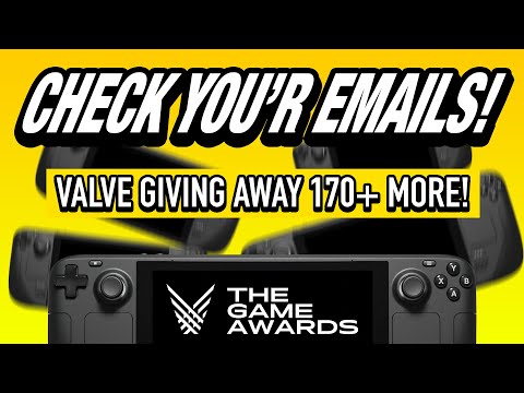 170+ Steam Deck Giveaway from Valve - Check your email!