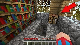 ЭТА КНИЖНАЯ ПОЛКА ОТКРЫВАЕТ ТАЙНЫЙ ПРОХОД В БИБЛИОТЕКЕ В МАЙНКРАФТ | Компот Minecraft